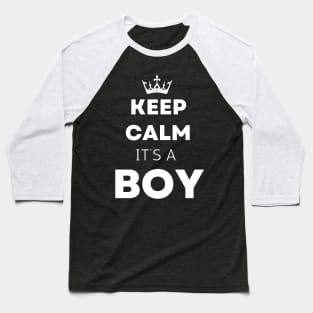 Ceep calm it's a boy Ahoy it's a boy " new mom gift" & "new dad gift" "it's a boy pregnancy" newborn, mother of boy, dad of boy gift Baseball T-Shirt